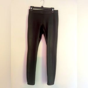 Faux leather leggings size S from Express